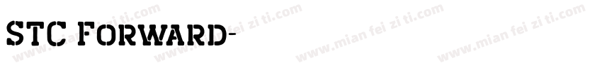 STC Forward字体转换